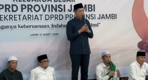 Ketua DPRD Provinsi Jambi Tegaskan Silaturahmi Jadi Penguat Kebersamaan